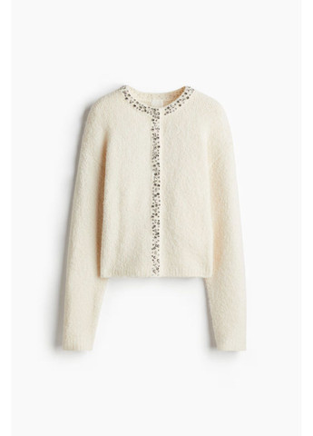 Молочный демисезонный кардиган H&M
