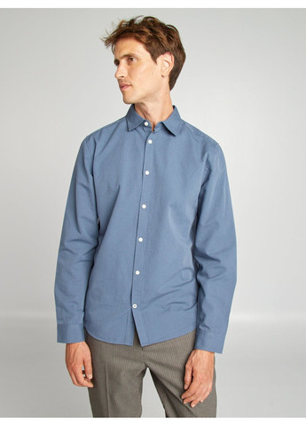 Сорочка демісезон,блідо-синій, Kiabi (360723858)