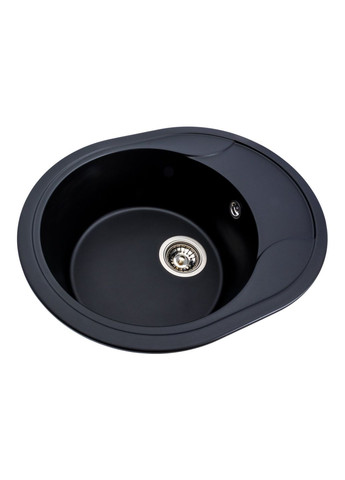 Гранитная мойка для кухни ONYX 5847 матовая Черная Valeso (358059744)