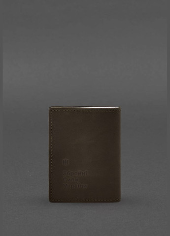 Кожаная обложка для удостоверения офицера 9.2 Темно-коричневый Crazy Horse (A-028365) BlankNote (328961524)