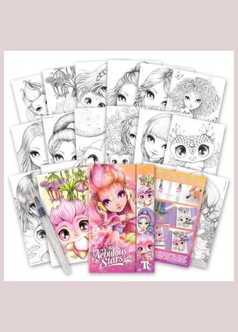 Раскраска водяная Возьми в путь (11452) Nebulous Stars (326805365)