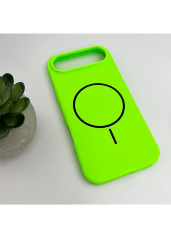 Чехол для смартфона Silicone Case Magnetic for Apple iPhone 17 Air 53, Shiny Green Cosmic (396318795)