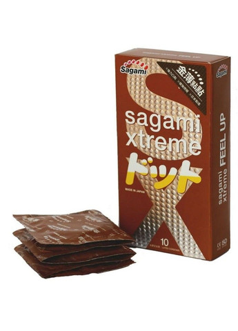 Супертонкі презервативи Xtreme Feel UP 10шт Sagami (315347955)