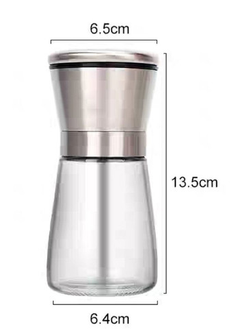 Специалист набор солонка и перечница мельница для соли и перца Стекло/Металл No Brand (332769234)