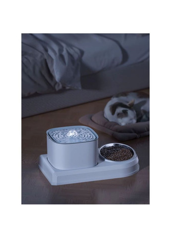 Поїлка-фонтан з годівницею (WF072) Lapka (351363535)