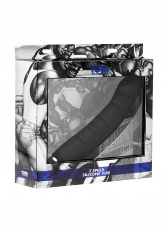 Вибратор большого размера с ребристым стволом Tom Of Finland (298052073)