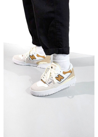 Бежевые всесезонные кроссовки No Brand