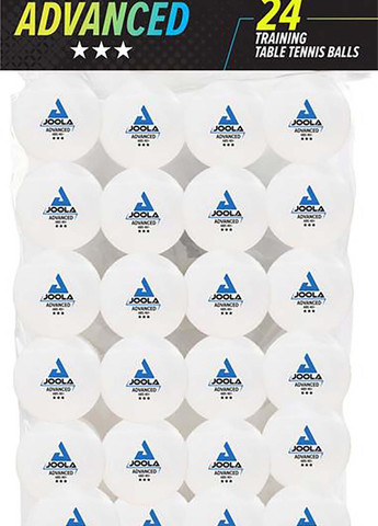 Мячики для настольного тенниса Advanced Training 40+ 24 шт Белый Joola (367587117)