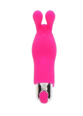 Вібратор на палець для клітора у вигляді кролика Bunny Pleaser Rechargeable Toy Joy (383120359)