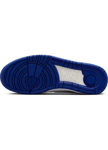 Белые кроссовки бело-синие fb1362-104 Nike FULL FORCE LOW
