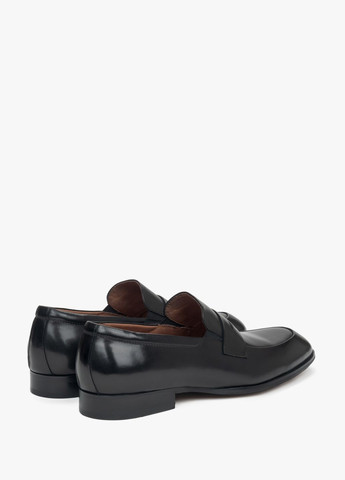 Черные лоферы, цвет черный Estro