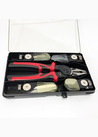 Многофункциональный набор быстросменных инструментов 5 в 1 (плоскогубцы, зачистка изоляции, обжимные щипцы) No Brand (366238843)