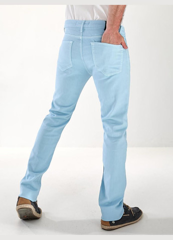 Голубые демисезонные прямые джинсы alexia straight мужские голубого цвета 33510 No Brand