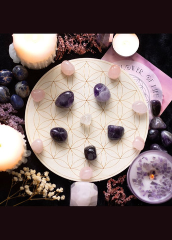 Кристалічна сітка Flower of Life - для залучення любові та дружби No Brand (296008688)