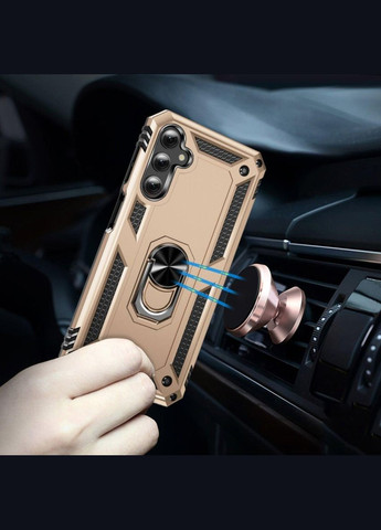 Чохол Robot Ring для Samsung Galaxy A34 5G Gold Cosmic (304730339)