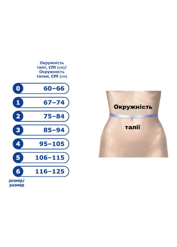 Пояс послеоперационный медицинский эластичный бандаж универсальный (модель А) ВIТАЛI размер №2 (2934) Віталі (317755356)