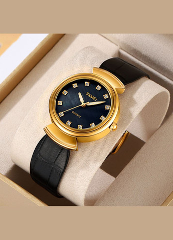2165GDBKBK Gold-Black-Black кварцевый сasual, классический Skmei (324214346)
