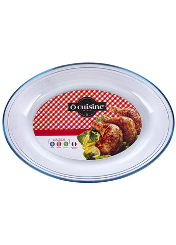 Форма для выпечки овальная 30 х 21 х 6 см 2л sticker (m451623) O CUISINE овальна 30 х 21 х 6 см 2л sticker (366563334)