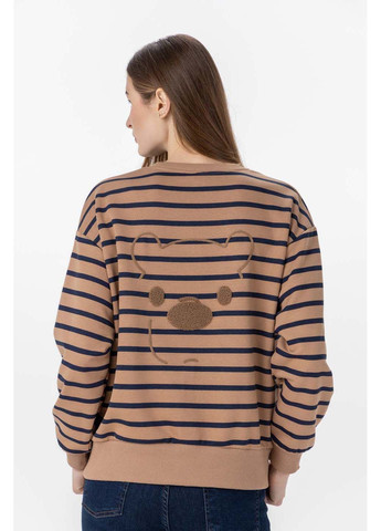 Коричневый свитшот X-trap (283036912)