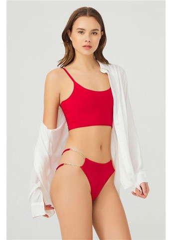 Сексуальные трусики "drama" полупрозрачные, открытые с цепочками. No Brand (366871146)