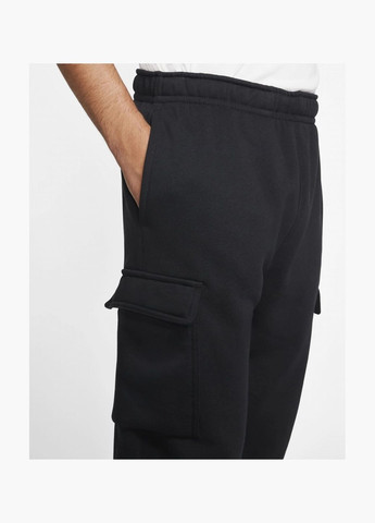 Черные демисезонные брюки Nike