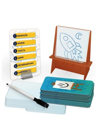 Настольная игра Остроумные Линии (Broad Lines) (укр.) (W0032) WoodCat Дотепні Лінії (Broad Lines) (укр.) (368562349)