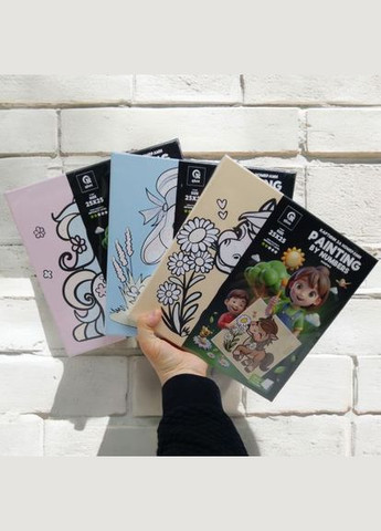 Картина по номерам на подставке "Поросенок" (25х25 см) qbee (369786497)