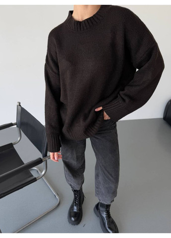 Коричневый демисезонный 🔥 свитер-топ продажа из мягкой вязки – тренд сезона для ярких образов! размерная сетка в описании Vione