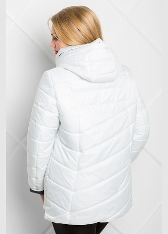 Біла демісезонна куртка аврора білий MioRichi