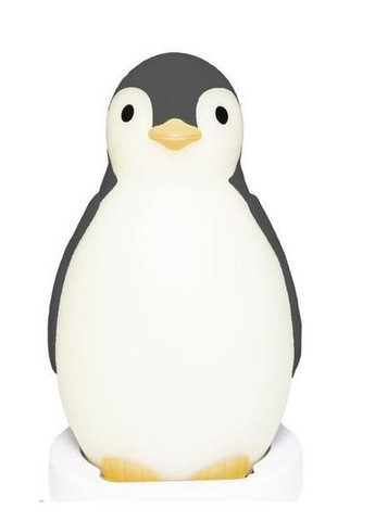 Светильник-ночник с автоматическим отключением Пингвиня Пэм, серый () Zazu ZA-PAM-01 (328398724)