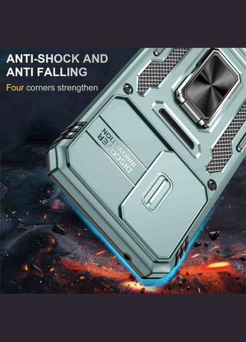 Ударопрочный чехол Camshield Army Ring для Samsung Galaxy A36 5G / A56 5G Light Green No Brand (344464930)