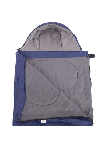 Спальный мешок одеяла с капюшоном Average (PL, нап.неткан.волокно, 1250г р-р 190х74см, t-5к+22, Темно-синий) Champion (354703025)