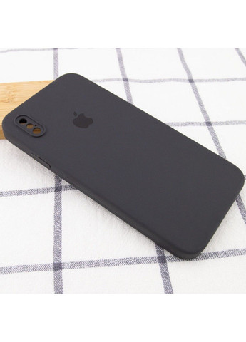 Чехол Silicone Case Square Full Camera Protective (AA) для Apple iPhone XS Max (6.5") Epik (292866965)