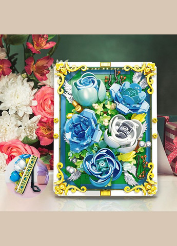 3D конструктор набор блоков JIE-STAR 9029 Heart of the Ocean 651 деталей пластиковый 5шт JIE Star (352011402)