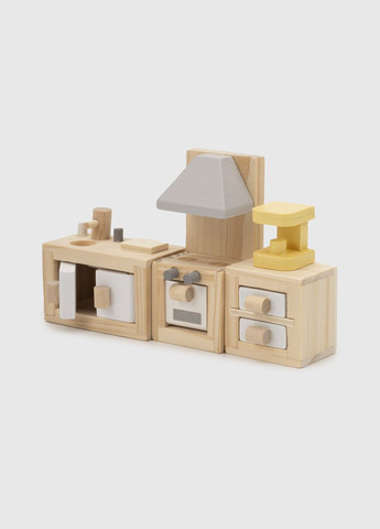 Деревяні меблі для ляльок Кухня та їдальня 44038 (6971608440380) shop (6971608440380) Viga Toys (362917828)