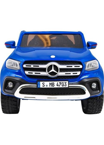 Детская аккумуляторная машинка Mercedes Benz X-Class Синяя Ramiz (364233716)