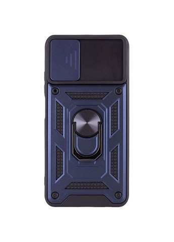 Чохол для a24 / самсунг а24 протиударний зі шторкою для камери та кільцем підставкою (синій) Samsung (273395117)