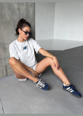 Женский спортивный костюм свободного кроя футболка и шорты. MonCher (333932288)