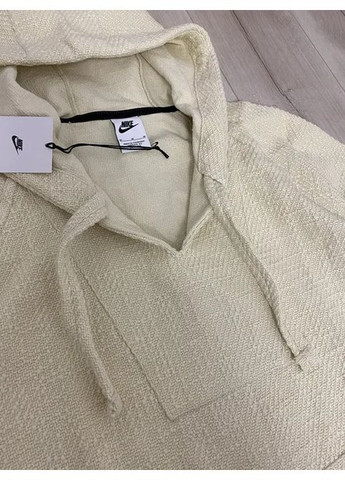 Чоловіче Худі Stussy NRG Pullover DO5306-120 big logo casual бежевий колір No Brand (366569911)