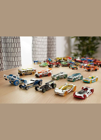 Коллекционный набор моделей автомобилей 54886 10 Car Pack Assortment 10 шт Made in Malaysia Hot Wheels (292324084)