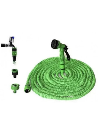 Шланг для поливу Magic 45 метрів та насадка-розпилювач Зелений (1756374635) Xhose (329909895)