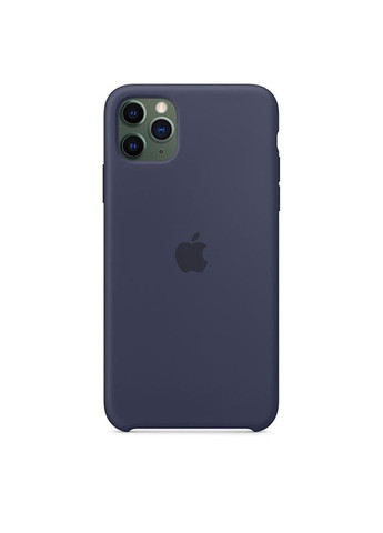 Чохол-накладка Silicone Case для iPhone 11 Pro Max Midnight Blue (MWYW2) Apple (341487861)