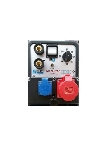 Апарат дугового зварювання з генераторною установкою FH8220W 3ф- 6,5кВА/1ф-3,5кВА, звар.стр-220А, Fogo (311568739)