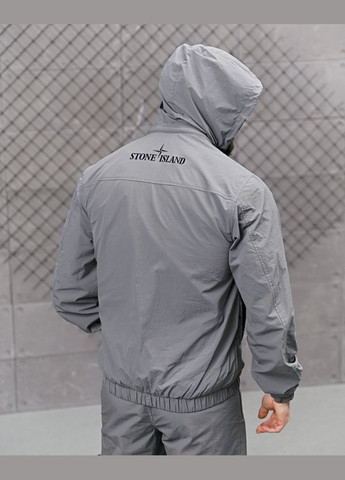 Стильный мужской костюм Stone Island серый Freedom (332980473)