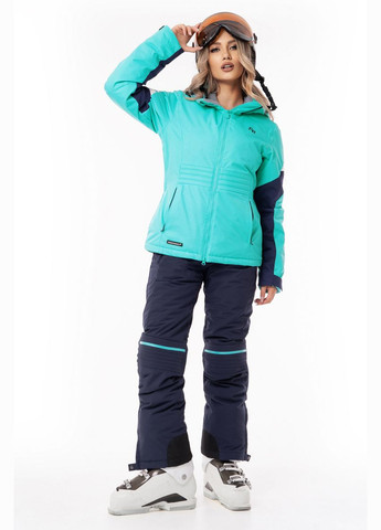 Гірськолижна куртка жіноча AF 21762 бірюзова Freever (278634149)