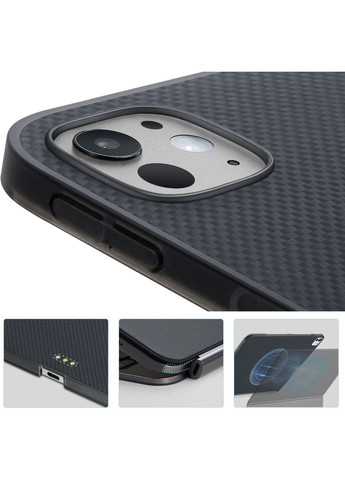 MagEZ Case 2 Plain Black/Grey for iPad Pro 13" M4 Pitaka (317914523)