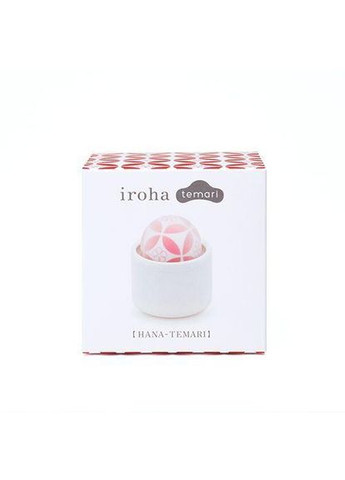 Мощный вибратор-шарик IROHA TEMARI Hana, не передает вибрацию на футляр, 6 режимов работы No Brand (366877122)