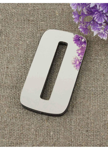 Цифры 3Д зеркальные объемные 0.6 см наклейка 10 см 1 шт. серебро Ваша Світлість (366334488)