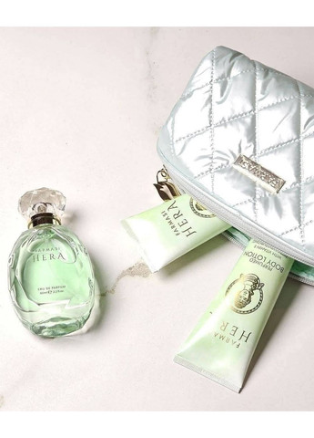 Набор парфюмированная вода + гель для душа + лосьон для теля + косметичка Hera Farmasi (370604380)