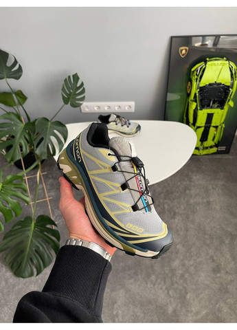 Кросівки жіночі і чоловічі Salomon XT- 6 Soft Ground grey | Саломон ХТ-6 Граунд сірі No Brand сірі демісезони (361312722)
